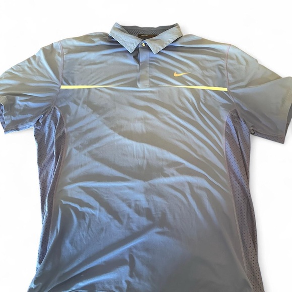 Tiger Woods x Nike Men's Cool Carbon Performance Polo Shirt XL - Picture 1 of 5